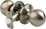 Brinks 2715-109 Ball Style Door Knob for Hall and Closet, Antique Brass by BRINKS