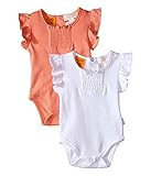 [パンプキン パッチ] Pumpkin Patch Kids ガールズ 2-Pack Bodysuit (Infant) ワンピース Desert Flower 12-18 Months [並行輸入品
