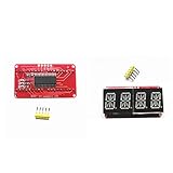 B Baosity 2pcs　0.54インチ 4Bits デジタルチューブLEDディスプレイモジュール I2C Arduino用