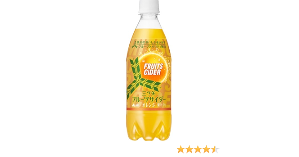Amazon アサヒ飲料 三ツ矢フルーツサイダー オレンジ 500ml 24本 三ツ矢サイダー 食品 飲料 お酒 通販