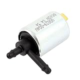 XDiscount ソレノイド電磁石バルブ シルバートーン 電磁石 DC 12V 0.4-0.5kgf/cm2