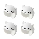 4PCS新しい漫画家具コーナーベビーセーフティバンパー厚手プロテクター猫