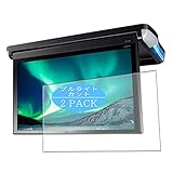 2枚 VacFun ブルーライトカット フィルム ， パイオニア Pioneer TVM-FW1300-B 13.3インチ 向けの ブルーライトカットフィルム 保護フィルム 液晶保護フィルム（非 ガラスフィルム 強化ガラス ガラス ）