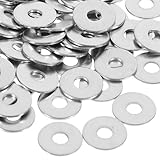 MircTuDou ワッシャー M4 304 ステンレス 外径20mm*内径4mm*厚さ1mm 30枚入
