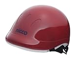 クミカ工業 nicco(ニコ) ハードシェル キッズヘルメット レッド KH001