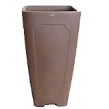 万古焼 盆栽鉢 ウ泥 正角マドリ付切立ケンガイ 4号 2個入り アウトレット数量限定品