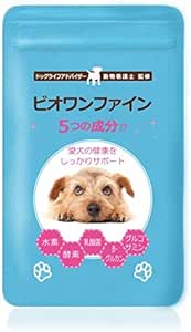 わんちゃんライフ ビオワンファイン 犬 サプリ 乳酸菌 酵母 水素 60粒 正規品 サプリメント