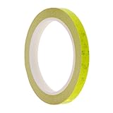 Dovewill 自転車 　反射　 ホイール　 リム　ステッカー　自転車　サイクリング　 反射　テープ　約8m　4色選べる - 黄