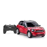RASTAR 1/24ミニ・クーパー ラジコンかー 子供向けRC カー 贈り物 1:24ミニおもちゃの車 レッド