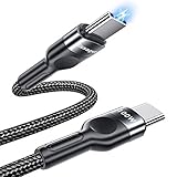 Essager USB type c ケーブル【PD対応100W/5A急速充電タイプｃケーブル2m】iPad Pro 2020 2018、M