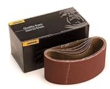 Mirka Sanding Belts 2-1/2 x 14 Hiolit X Cloth 120 Grit (5 belts) by Mirka Hiolit X