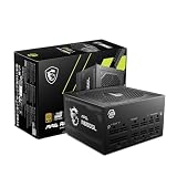 MSI MAG A650GL ゲーミング電源 - フルモジュラー - 80 プラス ゴールド 認定 650W - コンパクトサイズ - ATX PSU