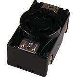 アメリカン電機:アメリカン電機 引掛形 パネル用コンセント 接地3P30A250V 4320-P 型式:4320-P