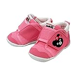 mikihouse Double_B/ミキハウスダブルB ダブルラッセルファーストベビーシューズ １３．５cm,ピンク（08）