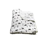 Miracle Baby（ミラクル ベビー）2重ガーゼおくるみ　2レイヤー ベビー モスリン ブランケット（多機能）2 Layers Baby Muslin Swaddle Blanket　コットン1