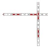スライドクロス_110クロス：【測量用品】：302-0006