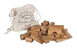 Wooden Story ウドゥン・ストーリー ナチュラル・ブロックXL in バッグ(50pcs)