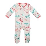 bestarooベビーガールズDragonflyファスナー付きFootie US サイズ: S カラー: ピンク