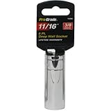 Pro-Grade 13306 3/8-Inch Drive with 6 Point Deep 11/16-Inch Socket [並行輸入品]