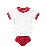 ピコニーモ用 1/12 体操着set エンジ (ドール用)