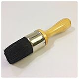 チョークSupplyショートハンドルワックスbrush- Medium
