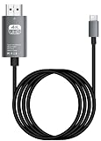 USB Type-C to HDMI変換ケーブル 4K映像出力 4K@60Hz Type C HDMI変換アダプター hdmi type-c 4K映像出力タイプC to hdmi 対応 40Gbps転送 設定不要 i-Phone 15 Pro Mac-Book Air/Pro/i-Pad Pro/i-Mac2018以降Ga-laxy USB-Cデバイス対応在宅勤務会議テレビプロジェクター