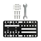 Vsenkes USB ハンドブレーキ プレート USB ゲーム ハンドブレーキ ブラケット 取り付け簡単 頑丈 互換性のあるハンドブレーキ アクセサリー G27 G920 T500