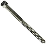 The Hillman Group 964615 1/2 x 8-Inch Stainless Steel Hex Lag Screw, 10-Pack [並行輸入品]