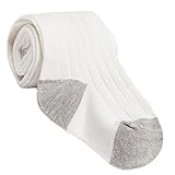 ベビーガールズボーイズソフトタイツストッキングキッズウォームレギンスパンツホワイト4-6歳