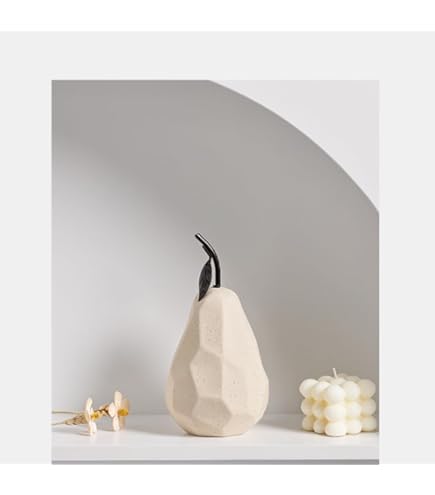 Amazon.co.jp: ペア クール オブジェ 置物 洋梨 ラフランス ペーパー