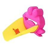 子ども キッズ ベビー ウォーターガイド 手洗い 手洗い補助 手洗いサポート 小さい子供 育児 (ピンク)