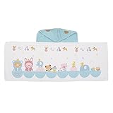 Anano Cafe アナノカフェ ベビー着ぐるみ湯上がりタオル ブルー