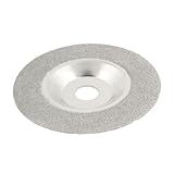 uxcell ダイヤモンドソーブレード　研削カップホイール　シルバートーン　100mm x 15mm x 1.2mm