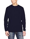 5.6oz ロングスリーブTシャツ (1.6インチリブ) 501101 ネイビー S