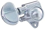 Grover 102C Rotomatic 3 per Side Machine Heads Chrome [並行輸入品]