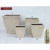 大和プラスチック ポット アベニュー 底面穴あき加工済み 585×585×H610 60型 アイボリー