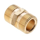 SONONIA M22x　オスソケット　真鍮　圧力　ワッシャー　クイックコネクト　継手　14mm / 15mm - 15mm