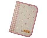 ラブリーリリー(Lovely Lily) 手作り母子手帳ケース L ラウンドファスナータイプ 2人分収納可能 小花柄 ピンク RB9004LPK
