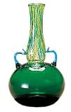 ADERIA 津軽びいどろ 大川薫工房 奥入瀬新緑 花器 中 F-79645