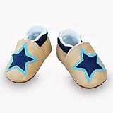 Weryn(TM) 新スター・冬のベビーシューズぬいぐるみは本革ベビーモカシンアンチスリップ幼児男の子シューズ3色の裏地[4ベージュ]