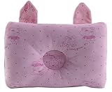 EOZY ベビー枕 赤ちゃん枕 ベビーピロー 3D 絶壁防止枕 赤ちゃんの頭の形を守ります かわいい ベビー雑貨 幼児用品 出産祝い ギフト ピンク（ 調整不可） 28*20cm