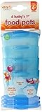 Vital Baby Baby's 1st Food Pots, Blue, 7 Ounce, by Vital Baby
