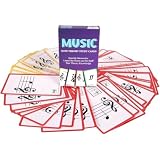 Simamile 音楽 フラッシュカード 音符フラッシュカード 音楽教育用 小道具 音楽の言語能力を向上 初心者向け 50枚