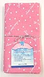 NuAngel Flannel Receiving Blanket - Bubblegum Pink Jesus Loves Me Print by NuAngel