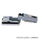 スガツネ工業 ランプ印 100シリーズ スライド丁番 G100 ガラス扉用 G100-34/14