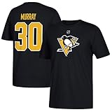 Matt Murray Pittsburgh Penguins # 30 NHL Youth Player Tシャツ ブラック