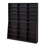 JKプラン Sanchi 1cm単位で棚が調節できる本棚 文庫本ラック 幅150cm 高さ180cm ダークブラウン YH-114H-DB