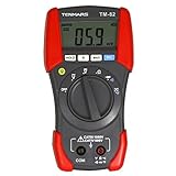 Contempo Views TM-82 Digital Multimeter: Measures AC/DC Voltage Resistance Diode Continuity Temperat
