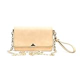 'Janet' Across-Body Bag (Beige)