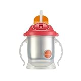 Innobaby Sippin' Smart EZ Flow 3-in-1 Stainless Straw Sippy Cup, Pink by Innobaby [並行輸入品]
